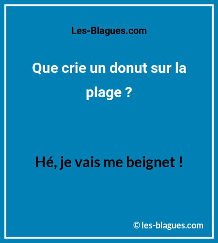 Blague de Papa DonutSurLaPlage